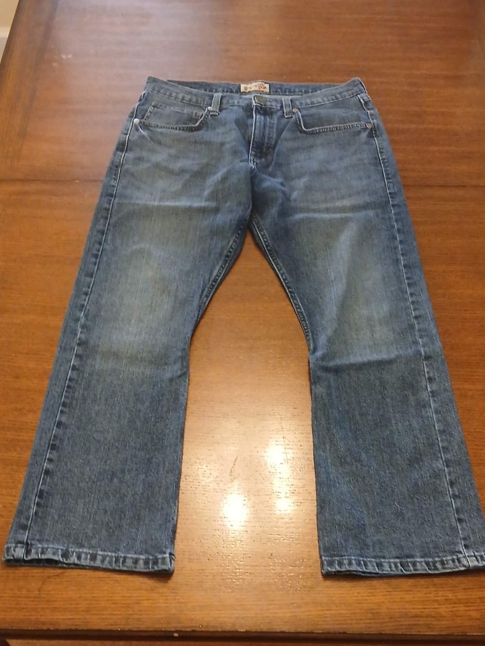Wrangler 20X Men's Blue Boot Cut Denim Jeans - Picture 2 of 9